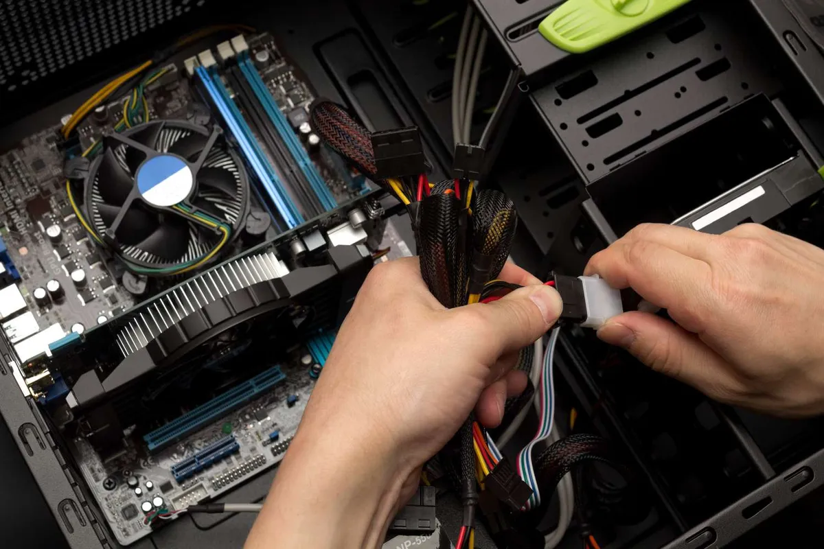 PC upgrade and repair service - computer hardware upgrades, component replacement, and desktop computer repair